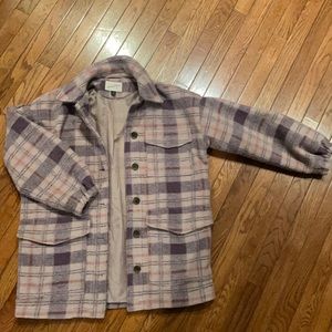 This Sherpa Jacket is an Xs but fits nice and big like a M